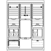 Elsta Mosdorfer - Zähler-Komplettschrank ZS A850-1 S6 3Z BKEI 12TE ZS813B.S6.12