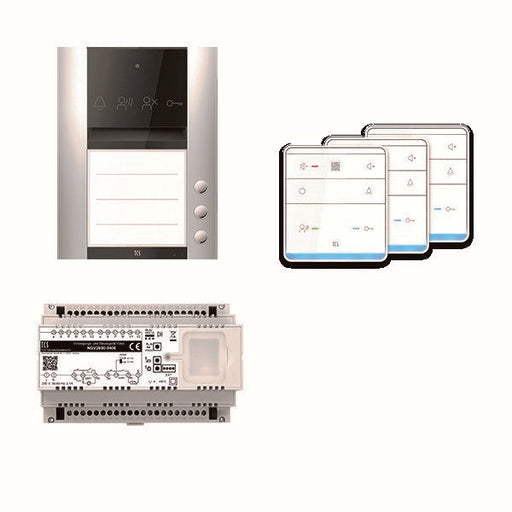 TCS Tür Control - Türsprech-Set audio:pack PRO AP PAAF031/007 3 Wohneinheiten
