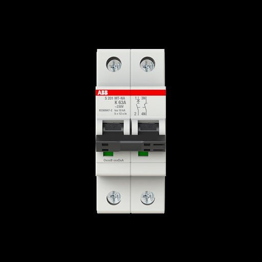 ABB Stotz S&J - Leitungsschutzschalter Sicherungsautomat S201MT-K63NA 10kA, 63A, 1P
