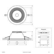 EVN Lichttechnik - Downlight/Strahler/Flutlicht LED-Downlight ED54500925 DALI