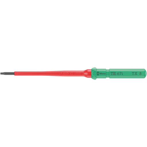 Wera - Innensechsrund Schraubendreher Kraftform Kompakt VDE 67 i 05006532001 TX 8 x 157 mm − 5 Stück