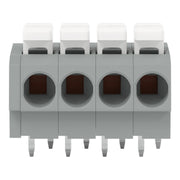 WAGO - Leiterplattenklemme 804-104 Drücker,2,5 mm²,grau − 55 Stück
