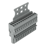 WAGO - Ein- und mehrpolige Klemmenleiste 1-Leiter-Federleiste 769-113/145-000 CAGECLAMP,4mm²,gr − 10 Stück