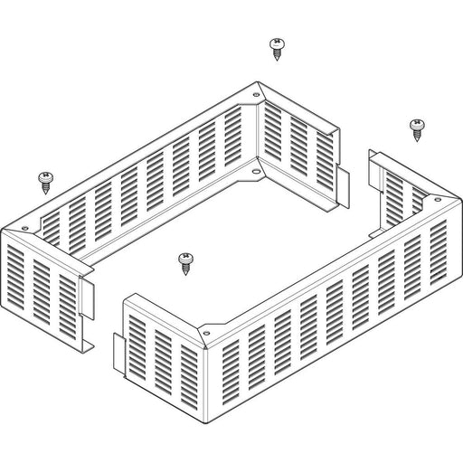 ABN - Montagezubehör (Schaltschrank) Lüftungsaufsatz NLA20 für NLP/NKT