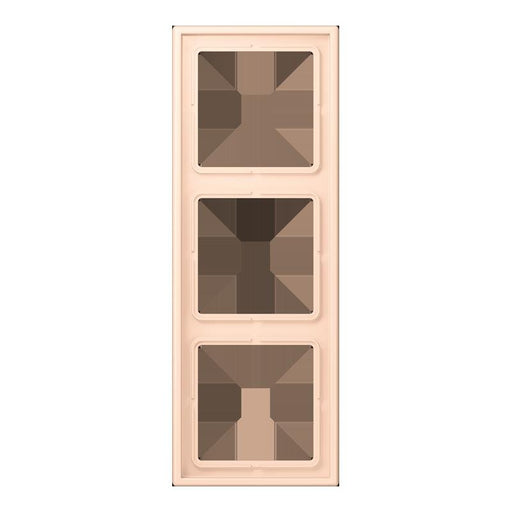 Jung - Abdeckrahmen Rahmen 3-fach LC 983 228 rose pale