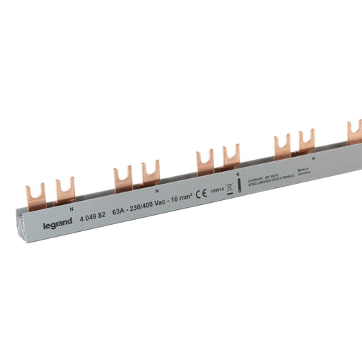 Legrand - Phasenschiene Gabelkammschiene Legrand 404982 1 m, 16 qmm
