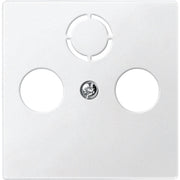 Merten - Einsatz/Abdeckung für Kommunikationstechnik Zentralplatte pws 297519 für Antennendose