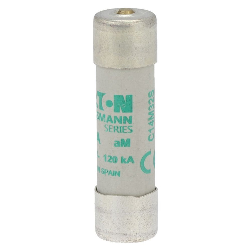 Eaton - Zylindrische Sicherung Sicherungseinsatz Nieders. CYL AM 14,#C14M32S 32A AC 500V 120kA − 10 Stück