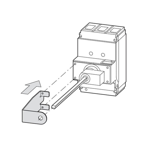 Eaton - Handgriff für Schaltgeräte Achsabstützung NZM1-XHB-DA-AS für XHB-DA