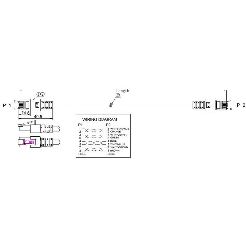 EFB-Elektronik - Patchkabel Kupfer Patchkabel Cat.5e EC5000 15m gr SF/UTP 2xRJ45 mit SF/UTP