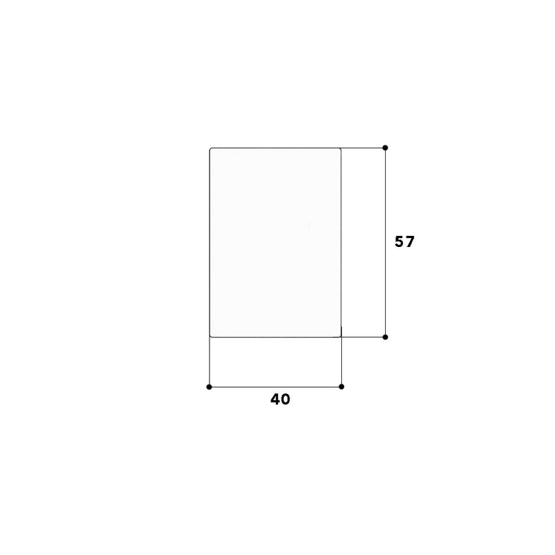 GGK - Endstück für Leitungsführungskanal LFG-Endplatte 40x60 alp 11198 − 8 Stück