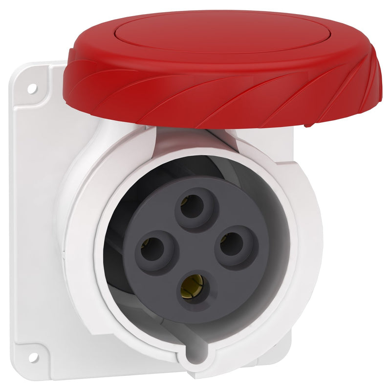 Schneider Electric - CEE-Anbausteckdose (IEC 60309) Industriesteckdose PKF32G734 gerade, 32A, 3p+E − 1 Stück