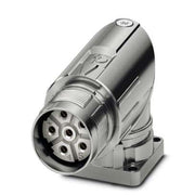 Phoenix Contact - Rundsteckverbinder, Einbau (ohne Leitung) Gerätesteckverbinder M23-5ES198AA500S Vorderwand