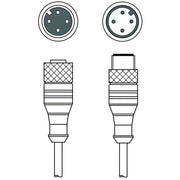 Leuze - Konfektioniertes Sensor-Aktor-Kabel Verbindungsleitung KDS U-M12-4#50130762
