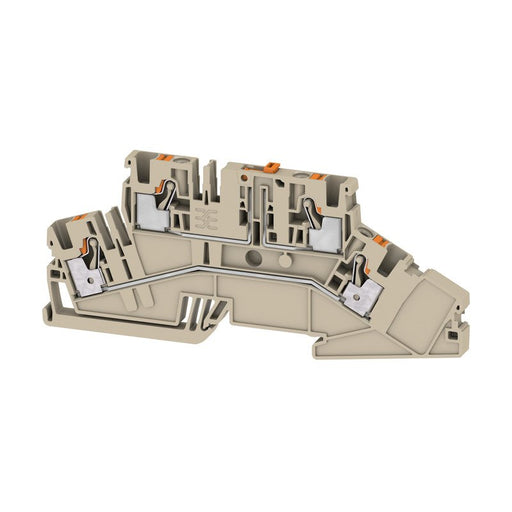 Weidmüller - Trenn- und Messtrenn-Reihenklemme Klemme A2T 4 DT-FT PUSH IN, 4 mm² − 50 Stück