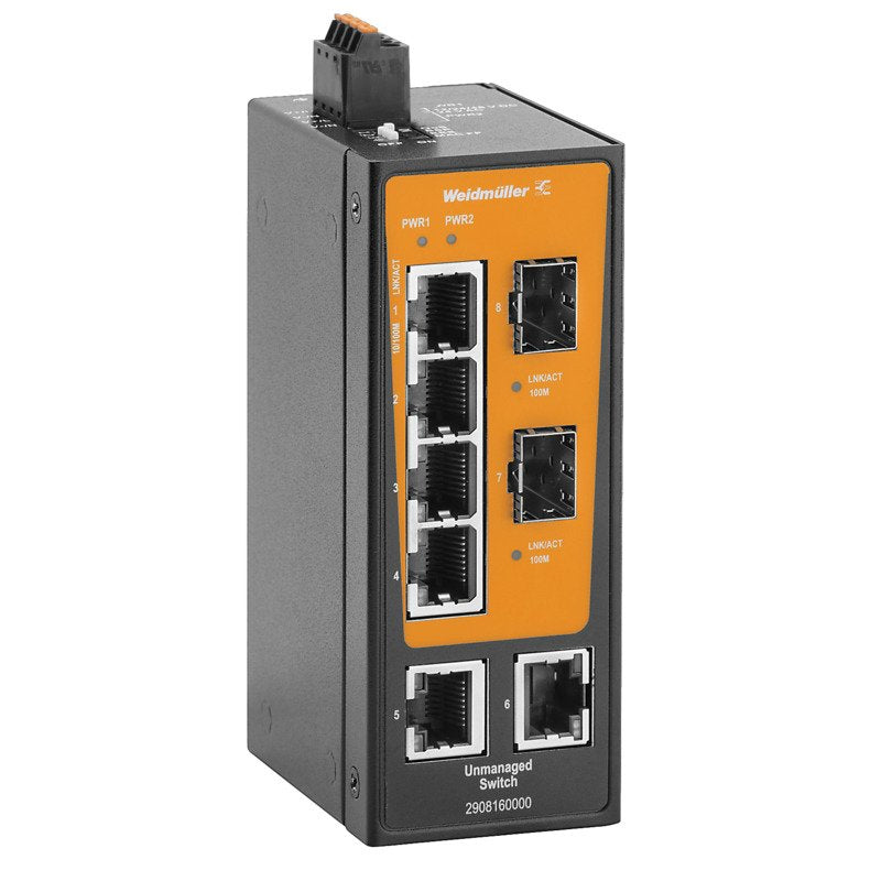 Weidmüller - Netzwerk Switch Netzwerk-Switch unmanaged IE-SW-BLB#2908160000