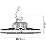 Nobile - Hallen-Reflektorleuchte LED-Hallenstrahler 1740461611 4000K dim 1-10V