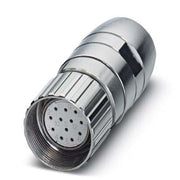 Phoenix Contact - Rundsteckverbinder, feldkonfektionierbar (Industriesteckverbinder) Kabelsteckverbinder UC-12S1N8A80DU 12pol. − 20 Stück