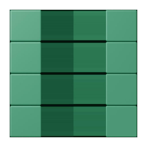 Jung - Abdeckung/Bedienelement für Installationsschalterprogramme Tastensatz 4fach LC 504 TSA 250 vert 59
