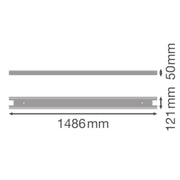 Ledvance - Lichttechnisches Zubehör/Ersatzteile für Leuchten Tragschieneneinsatz TRUSYS#4099854230196 f. T5-LED-Tube