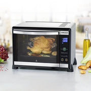 Rommelsbacher - Tischbackofen/Backgrill Kleinbackofen BGE 1580/E eds/sw 30l 1580W Umluft+Dre