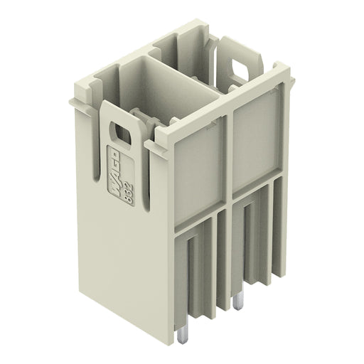 WAGO GmbH & Co. KG - Leiterplattensteckverbinder THT-Stiftleiste Lötstift 832-3602 1,2x1,2,gerade,lgr − 60 Stück