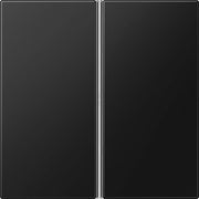 Jung - Abdeckung/Bedienelement für Installationsschalterprogramme Tastensatz komplett 2-fach LS 402 TSA SWM