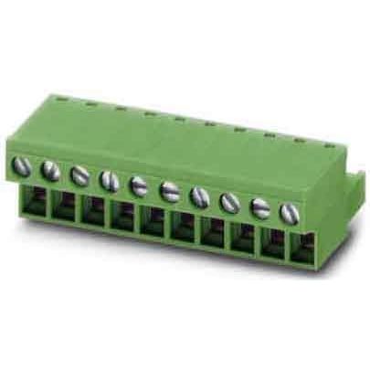 Phoenix Contact - Kabelsteckverbinder für Leiterplattensteckverbinder Steckerteil-Combicon FRONT-MSTB 2,5/10-ST 10-pol. 12A 320V 5,0 − 50 Stück
