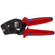 Knipex - Presswerkzeug Kabelschuhe/Verbinder, Aderendhülsen, Schirmanschluss Crimpzange 97 53 08 SB f.Aderendh. 190mm