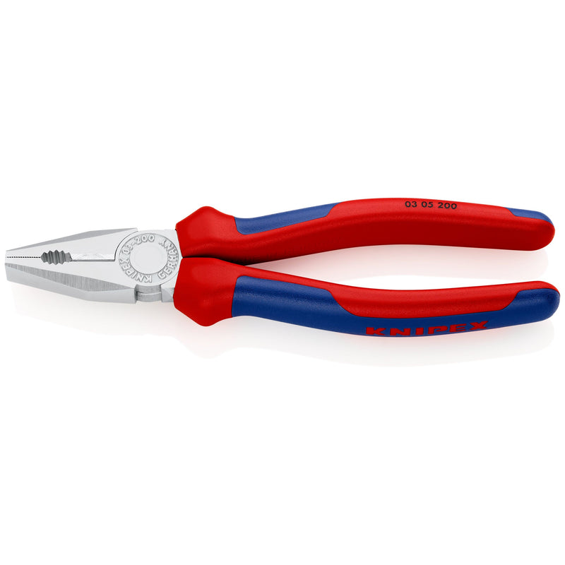 Knipex - Kombizange 03 05 200 SB verchromt, 200mm