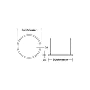 Brumberg Leuchten - Pendelleuchte LED-Pendel-Ringleuchte 84012184 4000K, DALI-2