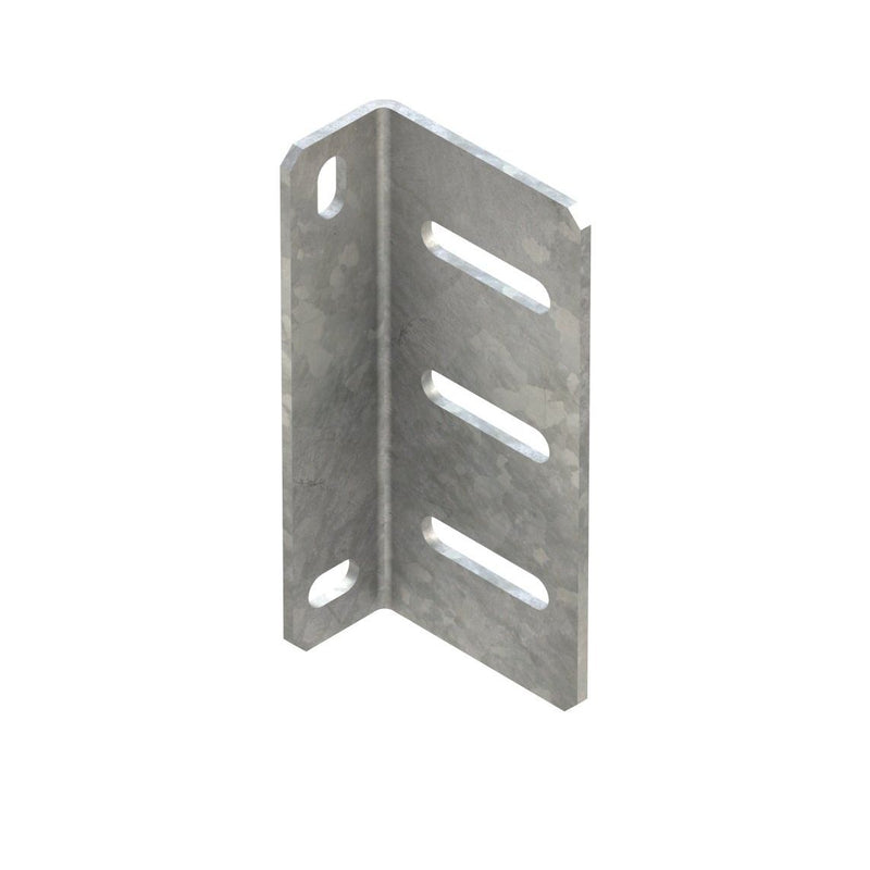 Niedax - Befestigungselement für Stiel/Profilschiene Universal-Befestigungsw. UBW 80.40-4.0 F 80x40x4, L=170 mm