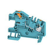 Weidmüller - Installations-Etagenklemme AITB 2.5 BB NDT BLDL blau, 2.5 mm², 24 A, − 50 Stück