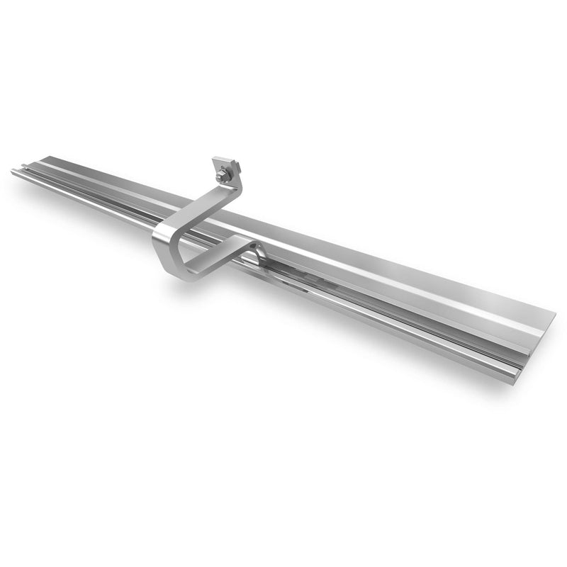 K2 - Photovoltaik-Dach-/Fassadenbefestigung Dachhaken Roof hooks 2002935 SingleBoard 2.10 m