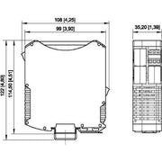 Stahl - Trennverstärker Ex i Stromversorgung 159823 12,40 V 150,0 mA