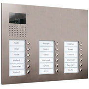 TCS Tür Control - Türstation für Türkommunikation Video color Außenstation V AVU16180-0030 PUK 18 Tasten 3-spal − 1 Stück