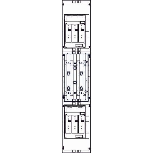 ABN - Zählerfeld Wandlerbaugruppe W19X312N Universell 250A