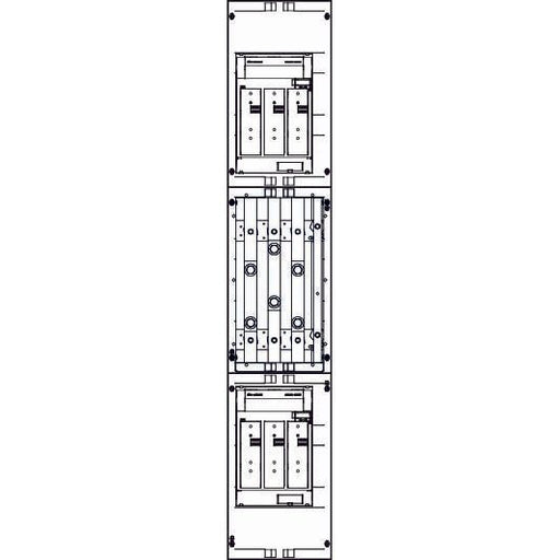 ABN - Zählerfeld Wandlerbaugruppe W19X312N Universell 250A