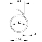 OBO Bettermann - Elektro-Installationsrohr Kunststoff Quick-Pipe-Set 2954 M16 LGR 50m +156 Schellen