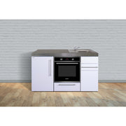 Stengel - Mini-Küche Miniküche Premiumline MPB150KSBOKSliBreS weiß