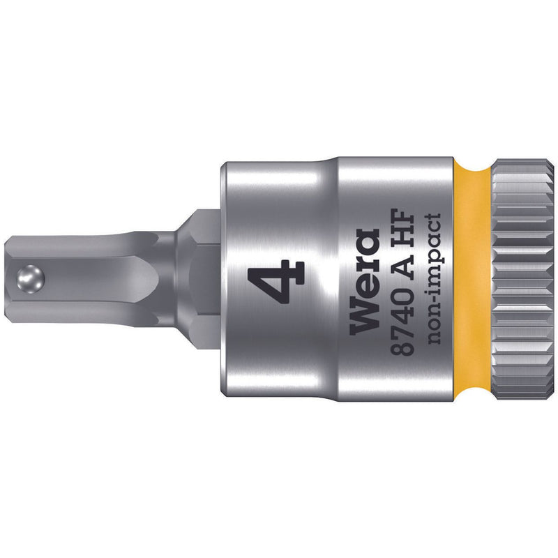 Wera - Innensechskant-Einsatz für Steckschlüssel Zyklop Bit-Nuss 05003333001 4,0x28,0