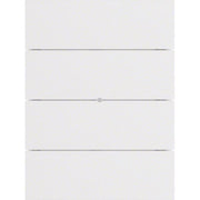 Berker - Bussystem-Tastsensor Tastsensor 4fach Komfort 75164599 polarweiß