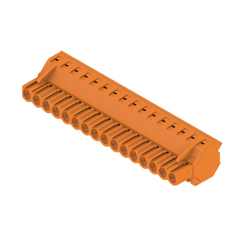 Weidmüller - Kabelsteckverbinder für Leiterplattensteckverbinder Verbinder 5.08mm BLZP 5.08#1946390000 − 18 Stück
