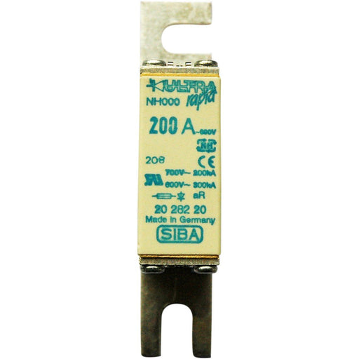 Siba - Messersicherung NH-Sicherungseinsatz 2018920.315 315A NH00 690/700V − 3 Stück by Siba
