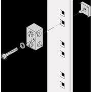 Schroff - Komponente für Erdung/Potentialausgleich (Schaltschrank) Erdungsklemme 20118030 − 3 Stück
