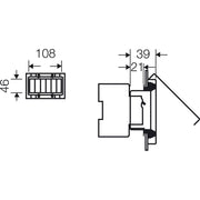 Hensel - Zubehör/Ersatzteile für Niederspannungs-Schalttechnik Berührungsschutz Mi BS 6 f. Mi KL 6