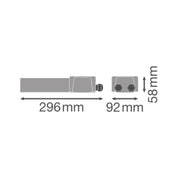 Ledvance - Mechanisches Zubehör/Ersatzteile für Leuchten Ausspeisungsbox TRUSYSFLFEEDOUTBOX5P 5-pol