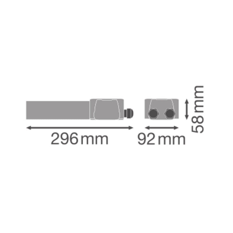 Ledvance - Mechanisches Zubehör/Ersatzteile für Leuchten Ausspeisungsbox TRUSYSFLFEEDOUTBOX5P 5-pol