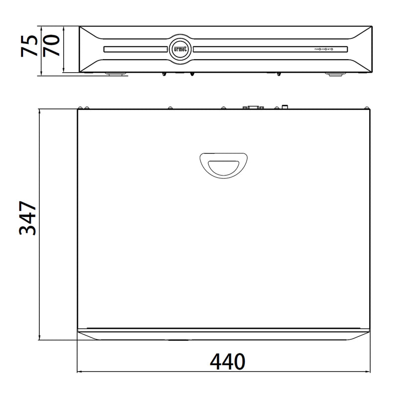Grothe - Bildspeicher für Videoüberwachungssystem Netzwerkvideorekorder NVR 1098/454 40CH, NEIUS Platinum