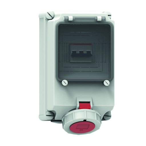 Bals Elektrotech - CEE-Steckdose abschaltbar, abgesichert (IEC 60309) Wandsteckdose abgesichert 15142 32A 4p 400V 6h IP67